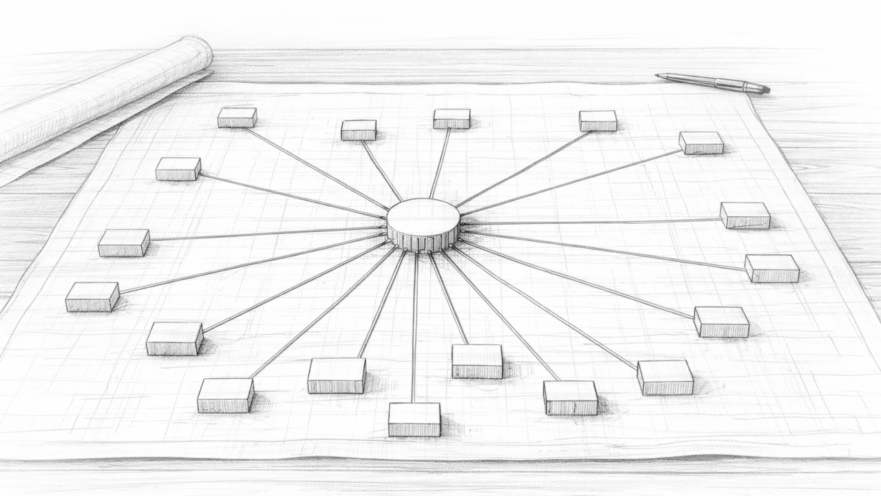 When Everything Shares the Same Centre, Everything Becomes Connected