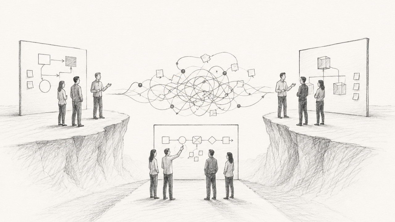 The telephone game between business and tech